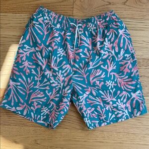 Crewcuts Tropical Coral Reef Swim Trunks